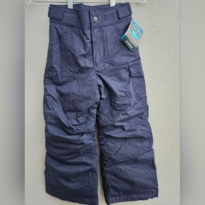 NWT Columbia Starchaser Peak II Snow Pants, XS 6/6X, Navy